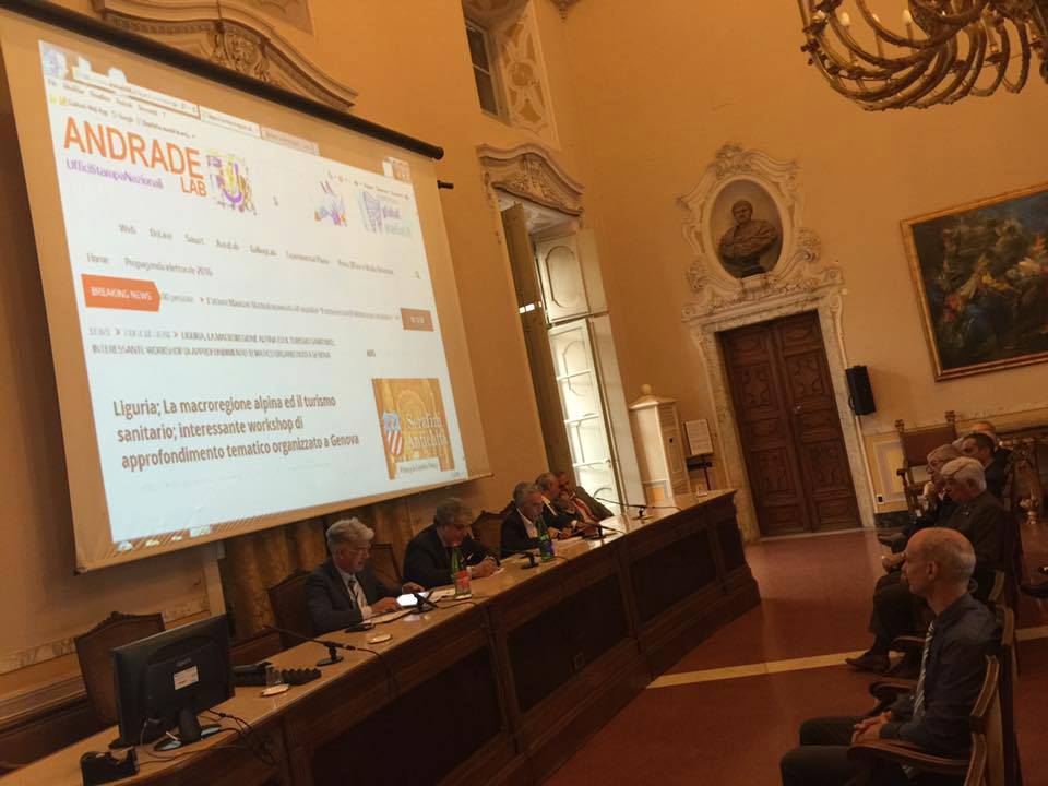 Genova – Camera di Commercio -10 Giugno 2016 – Eusalp Turismo Sanitario, una sfida Europea